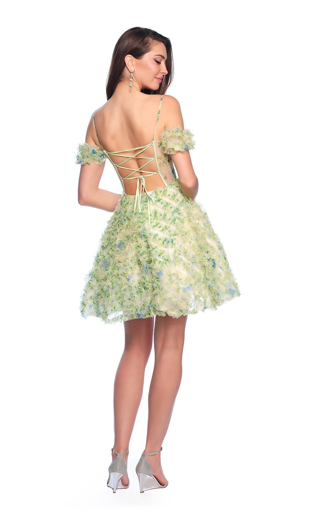 Dave & Johnny 11767 Green Print