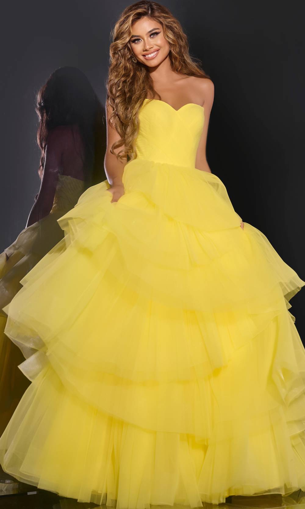 Jovani 40394 Yellow