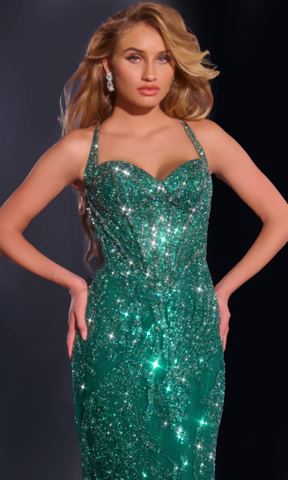 Jovani 40470 Emerald