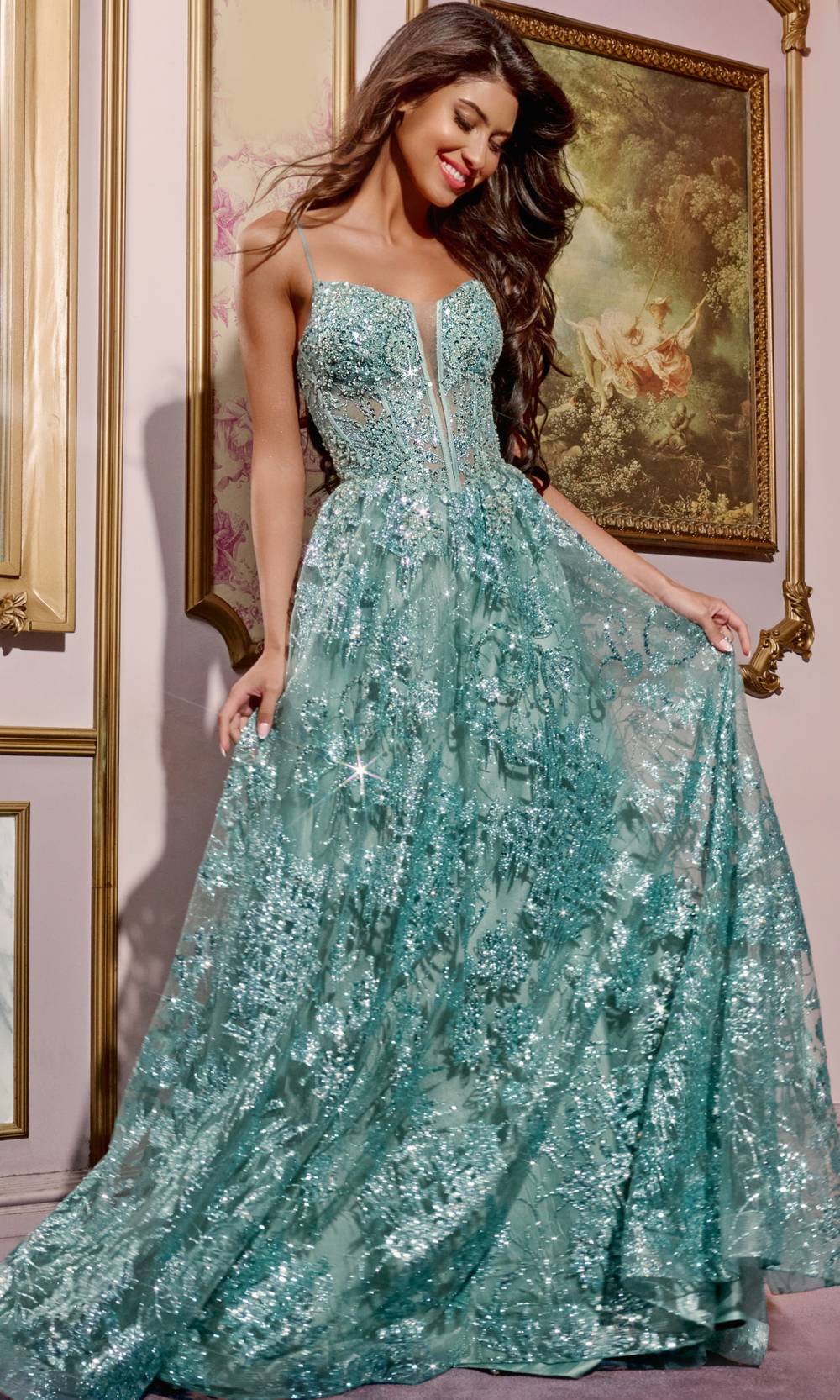 Jovani 42199 Sage