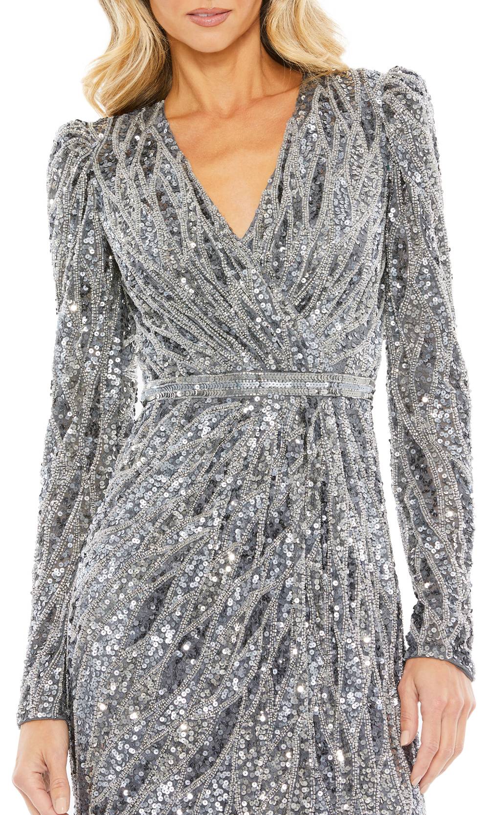 Mac Duggal 5574 Charcoal