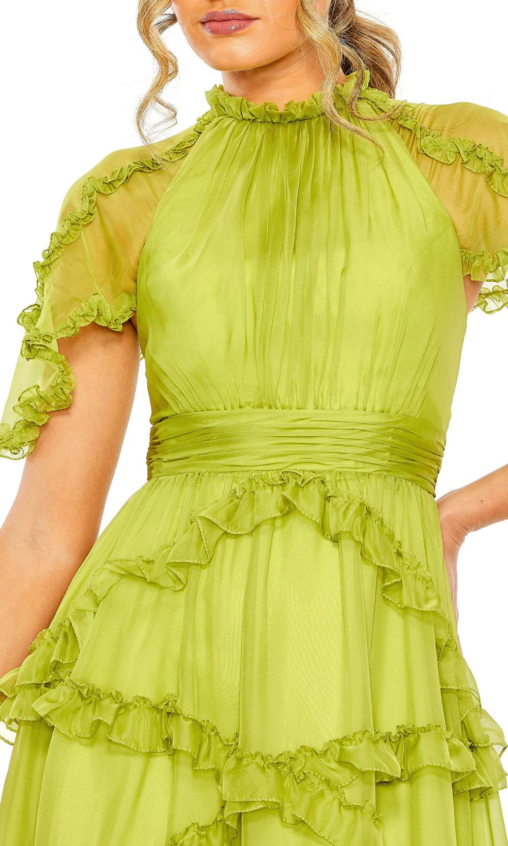 Mac Duggal 68222 Apple Green