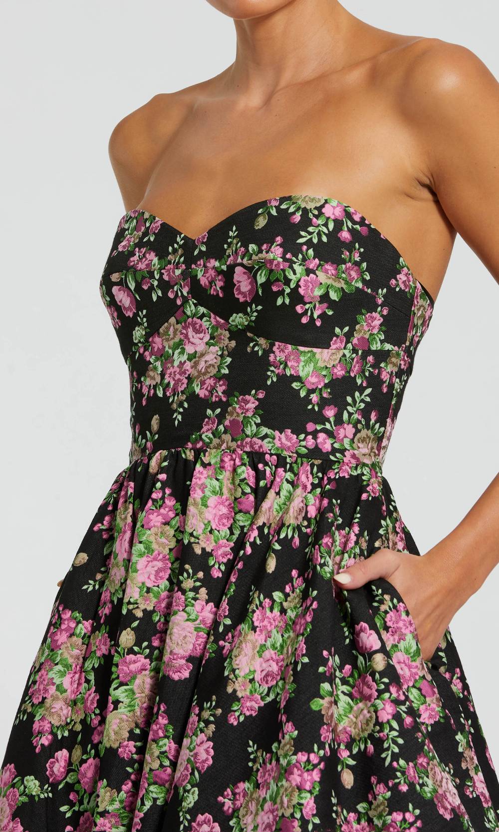 Mac Duggal 68780 Black Multi