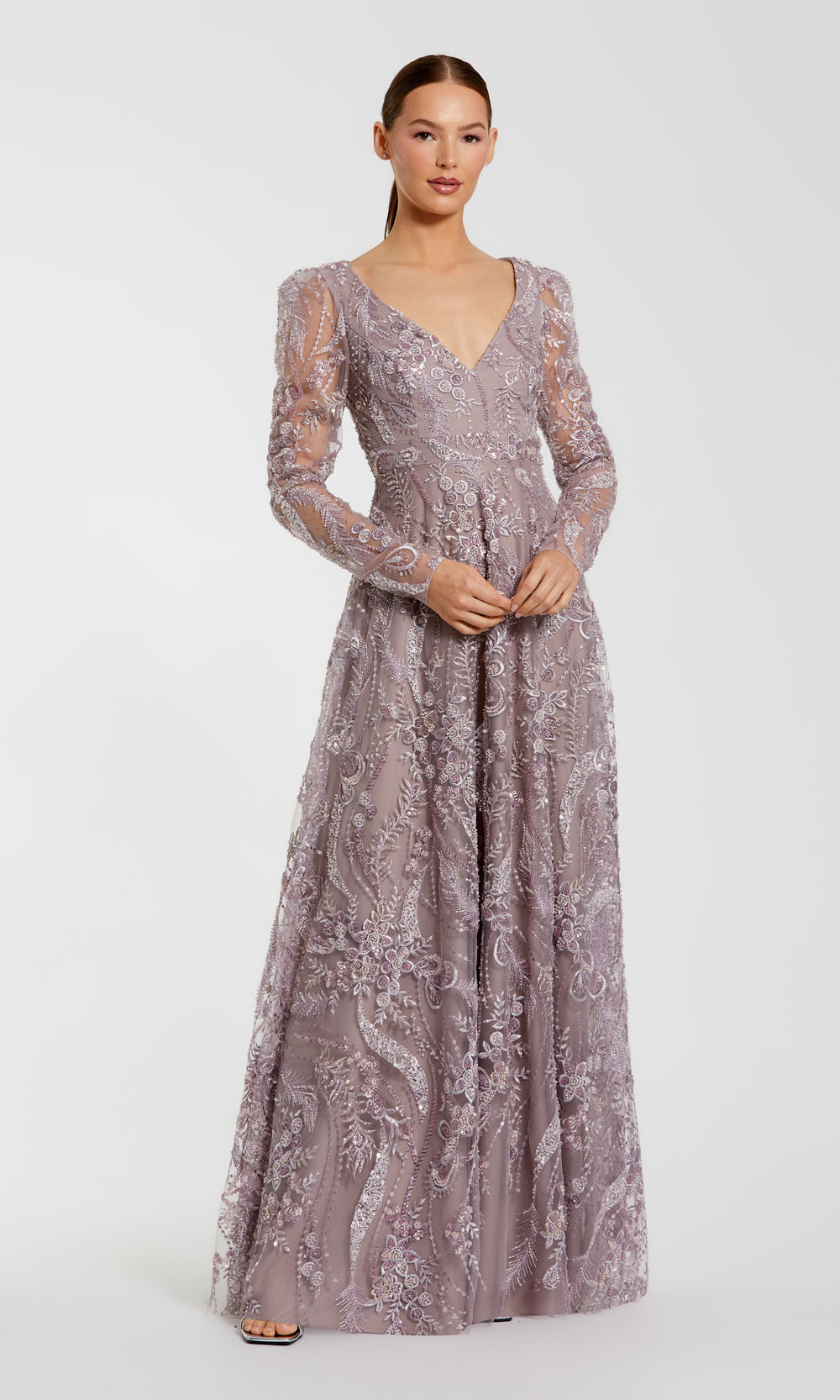 Mac Duggal 68908 Evening Dress - Taupe