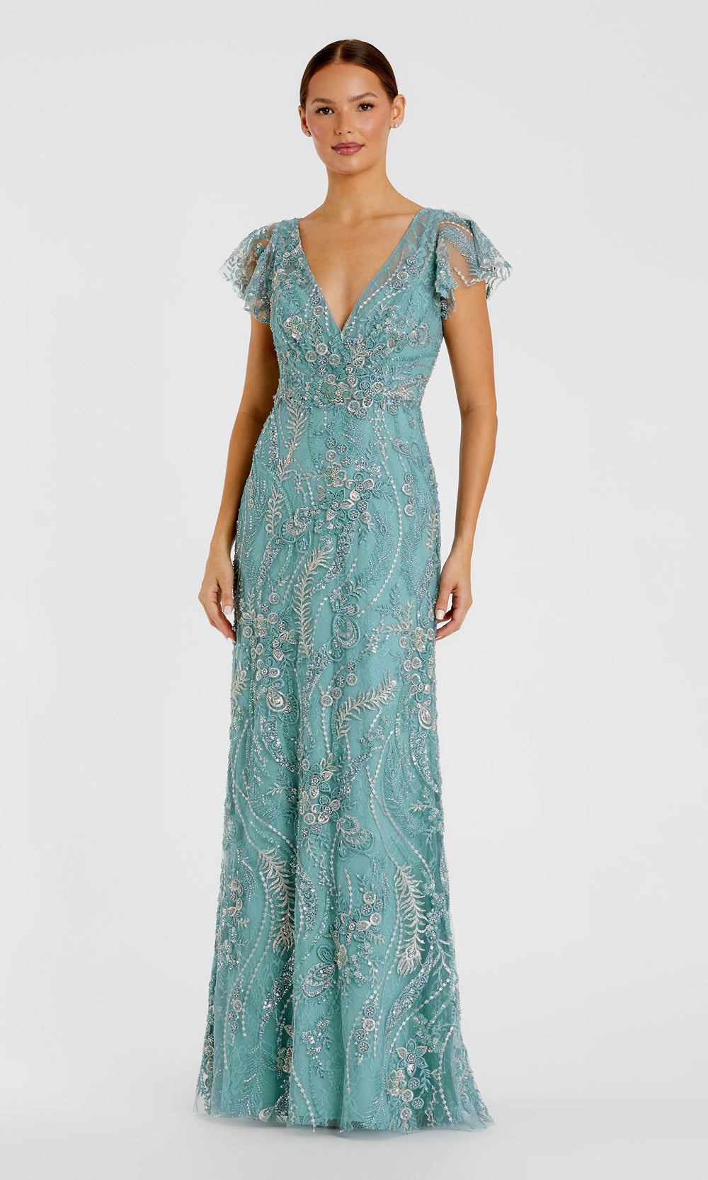 Mac Duggal 68914 Evening Dress - Gold