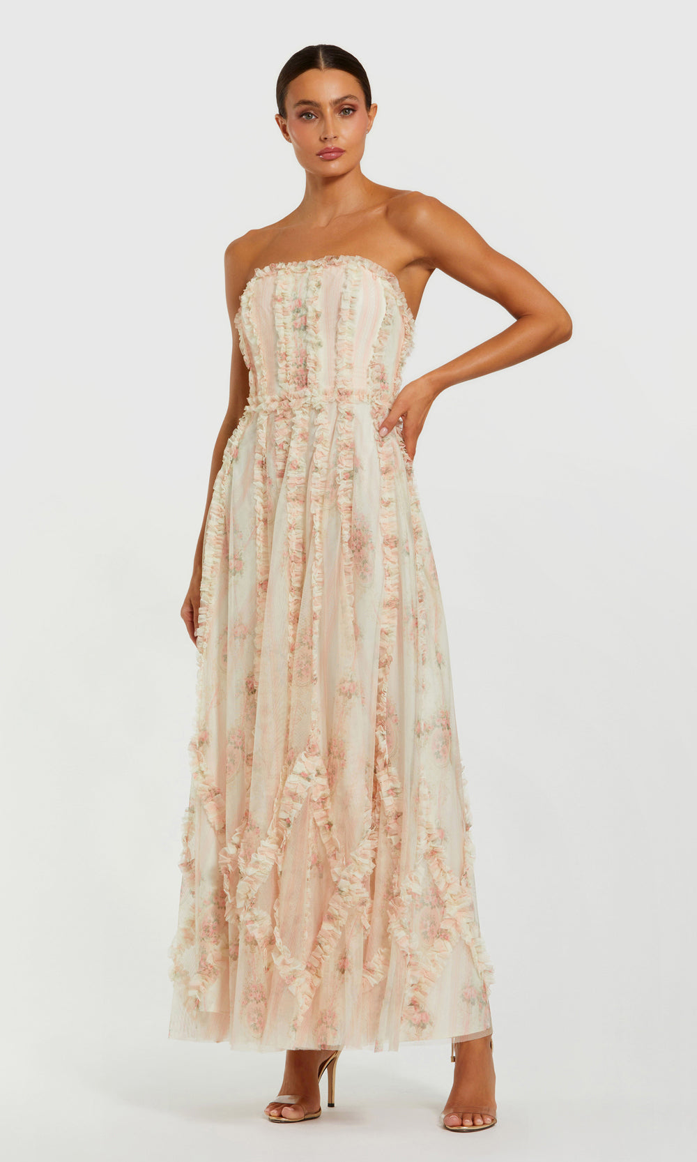 Mac Duggal 8308 Cocktail Dress - Aquamulti