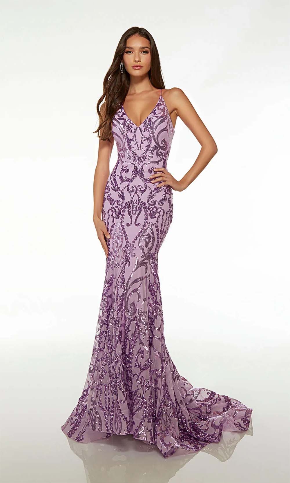 Alyce Paris 61659 Dark Orchid