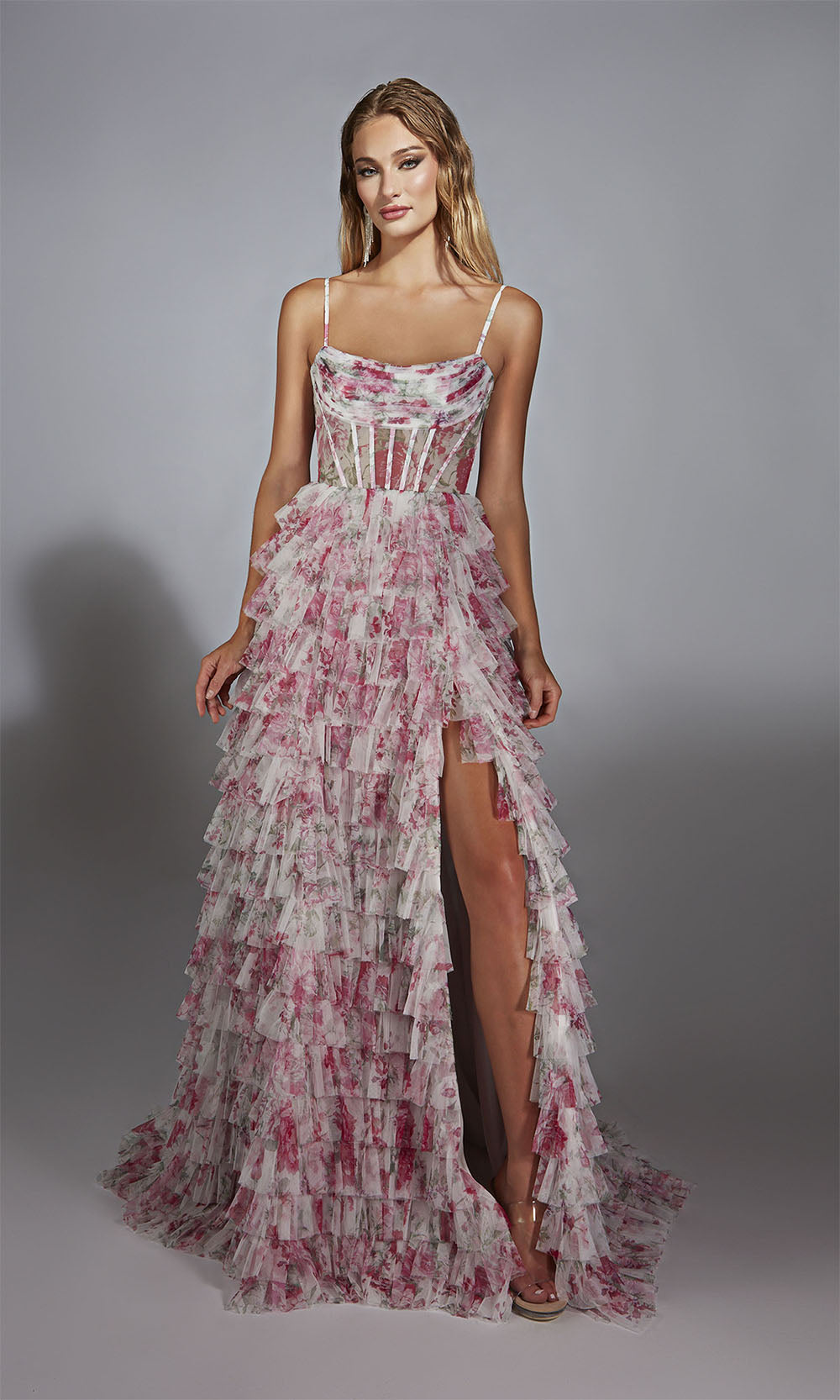 Alyce Paris 61732 Pink/White