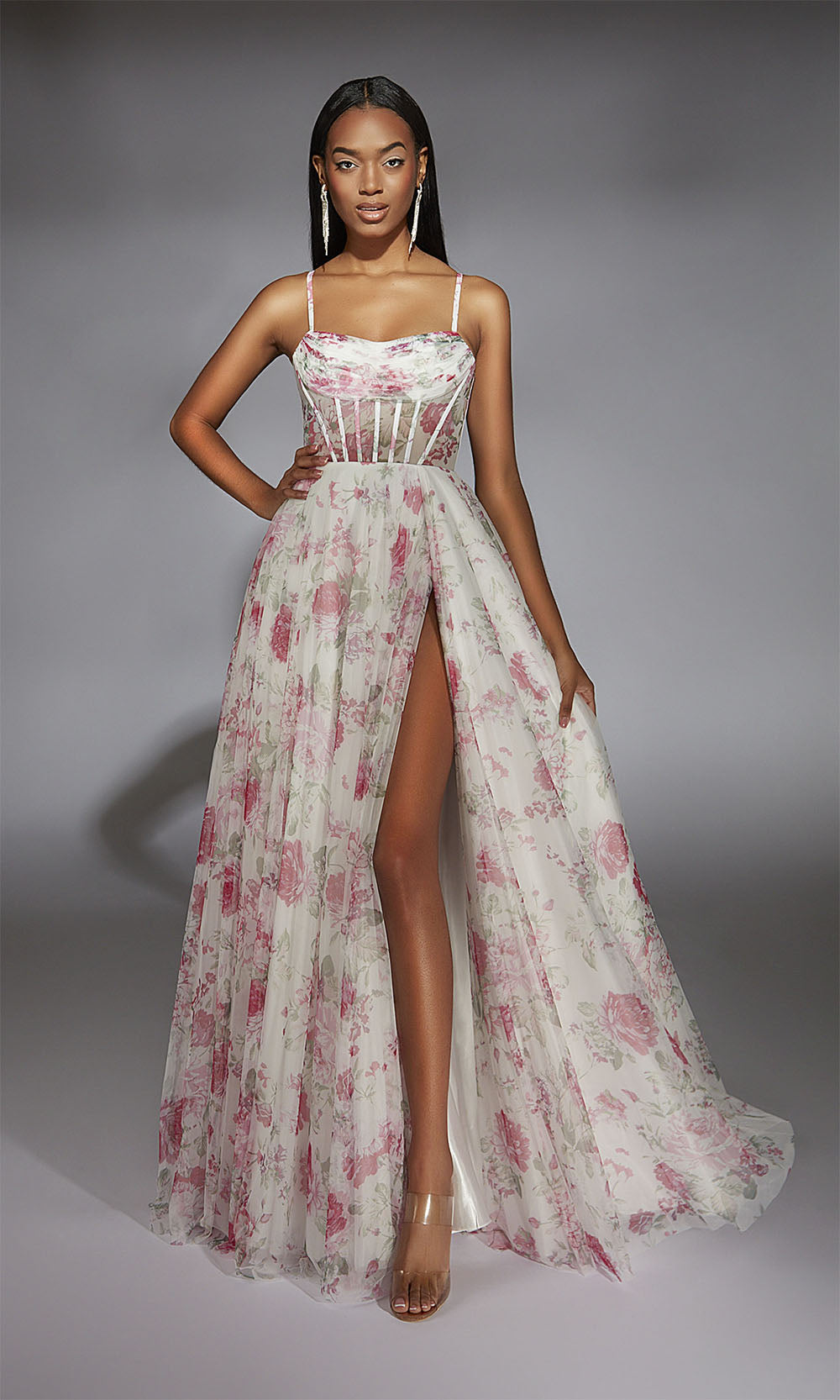 Alyce Paris 61752 Pink/White