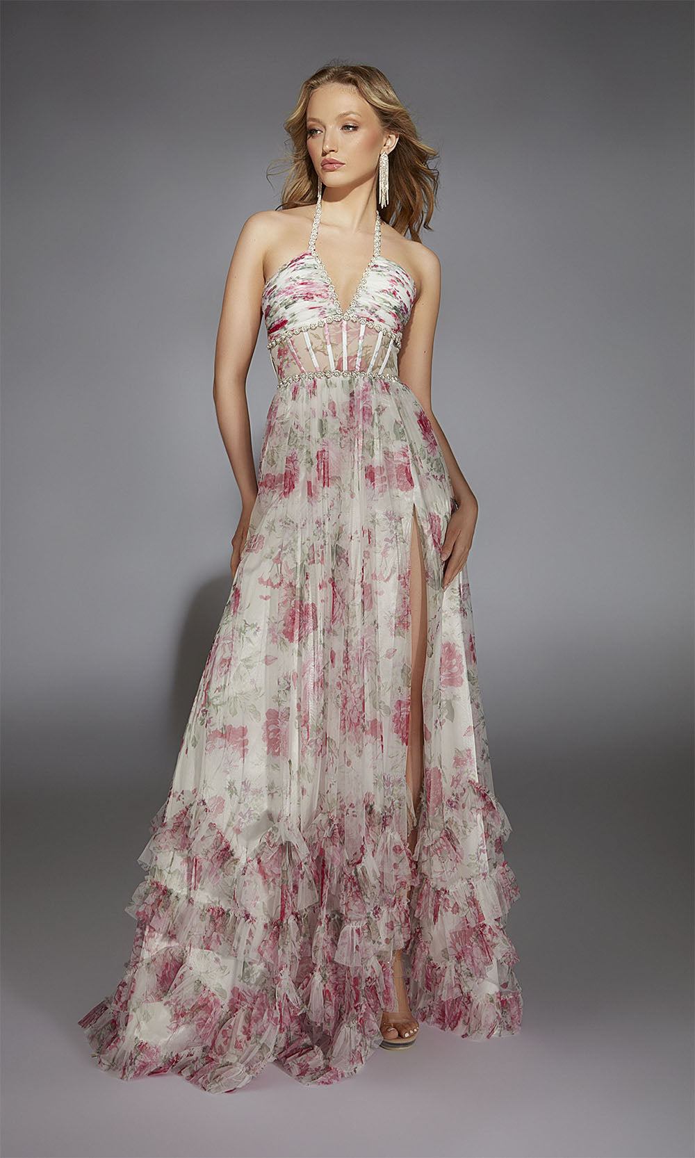 Alyce Paris 61757 Pink/White