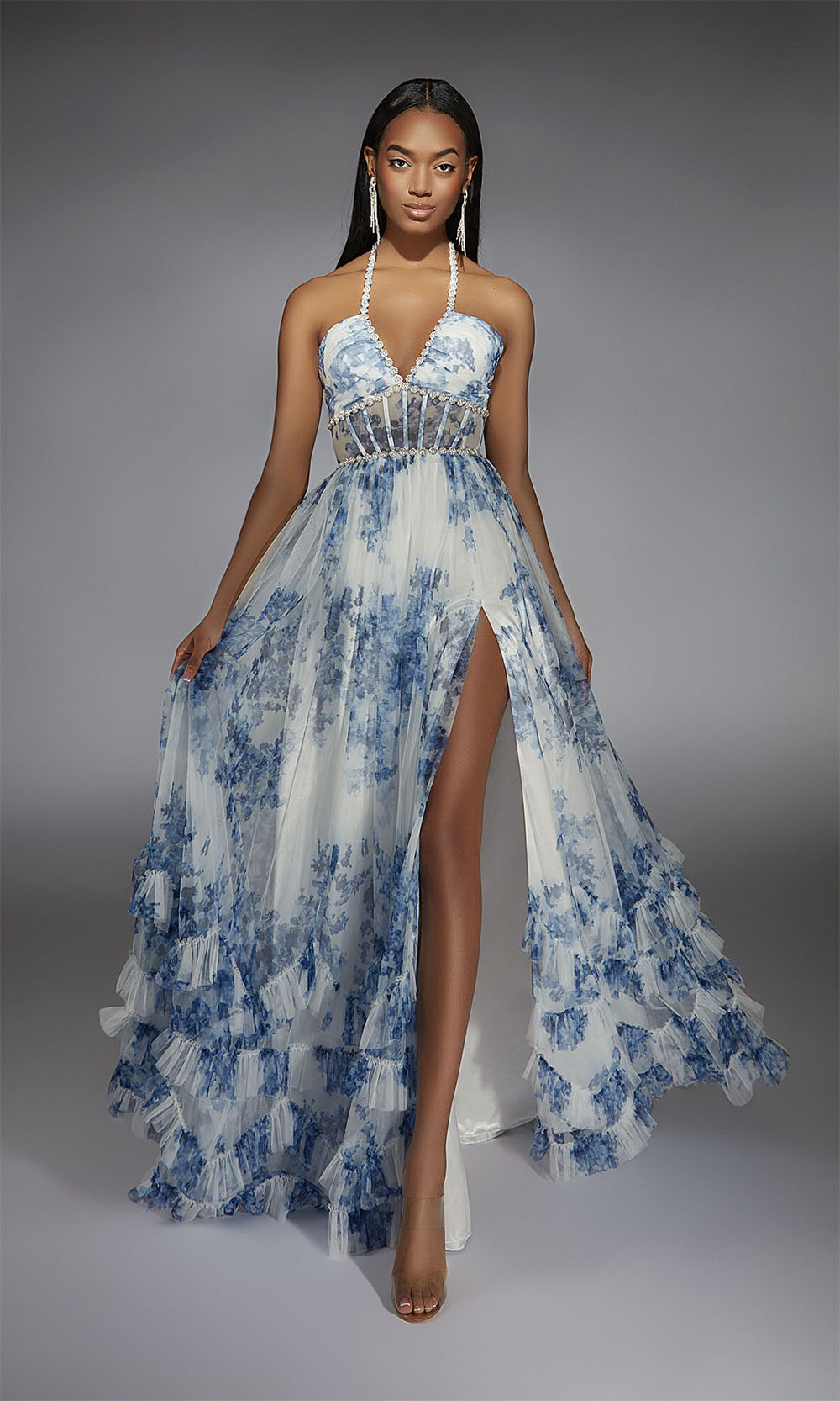 Alyce Paris 61757 Blue/White