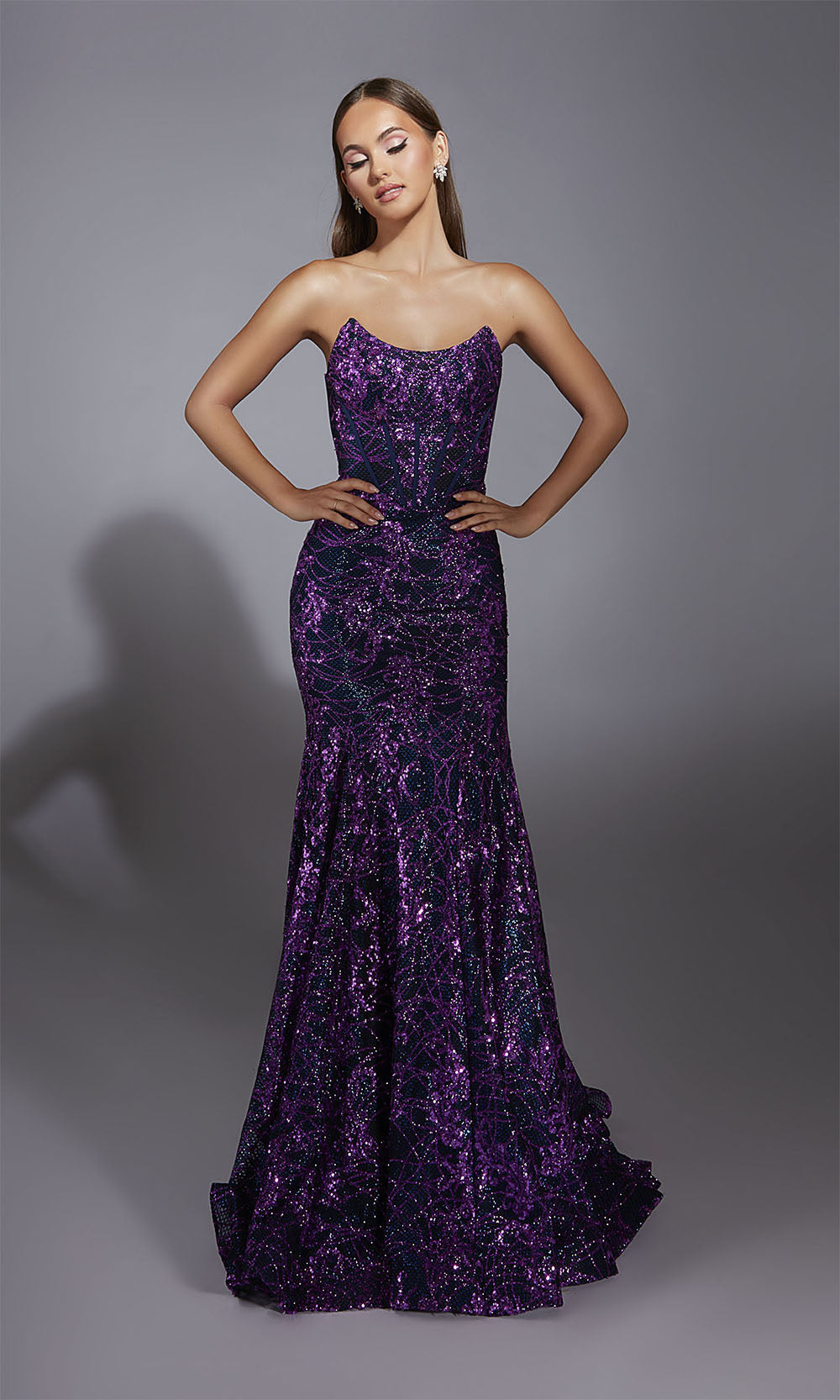 Alyce Paris 61887 Purple/Multi