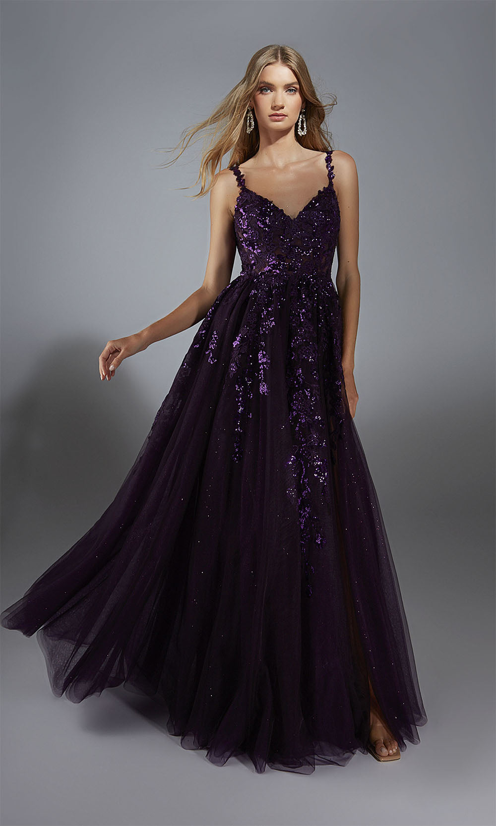 Alyce Paris 61891 Black Plum