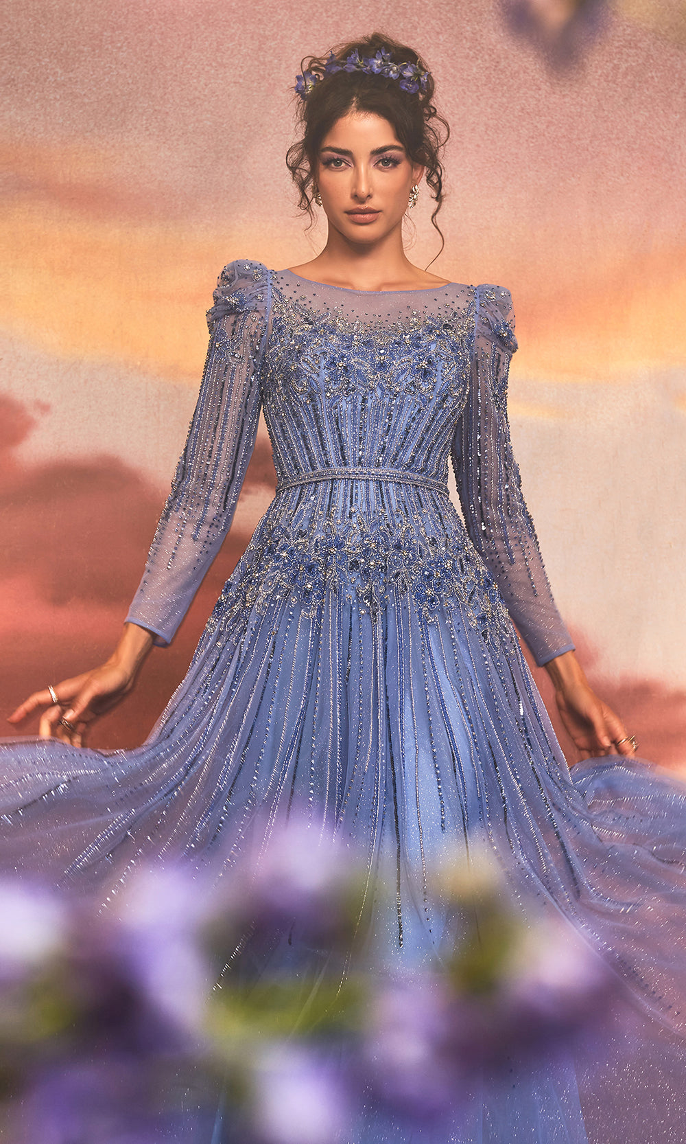 Andrea and Leo A1167 Blue