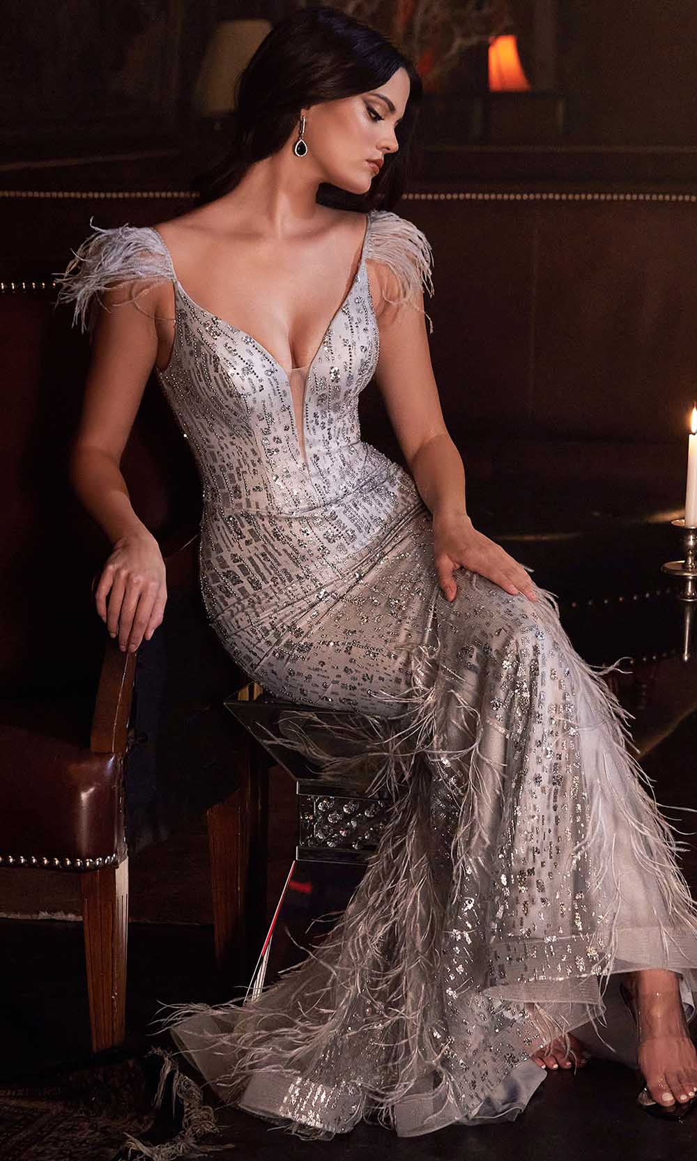 Ladivine CB088 In Silver