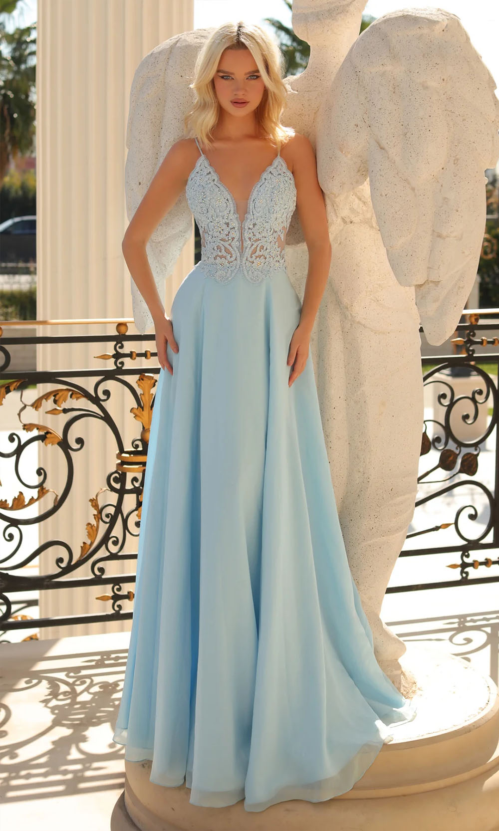 Clarisse 8021 Pale Blue