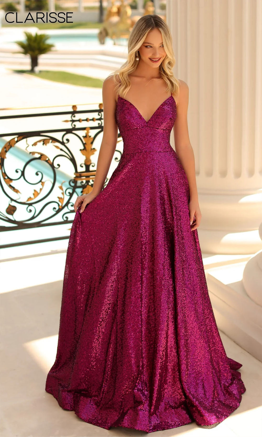 Clarisse 810407 Iridescent Fuchsia