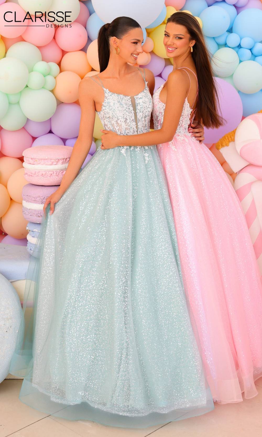 Clarisse 810602 Ivory/Sage