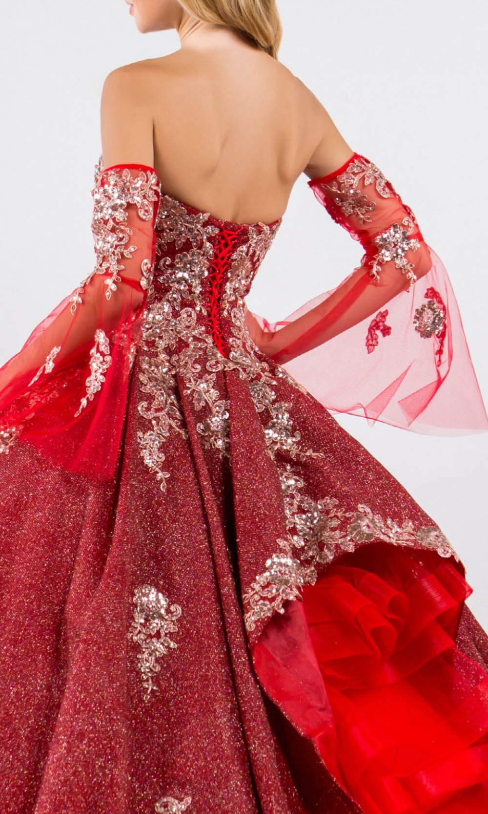 Elizabeth K GL1912 Burgundy