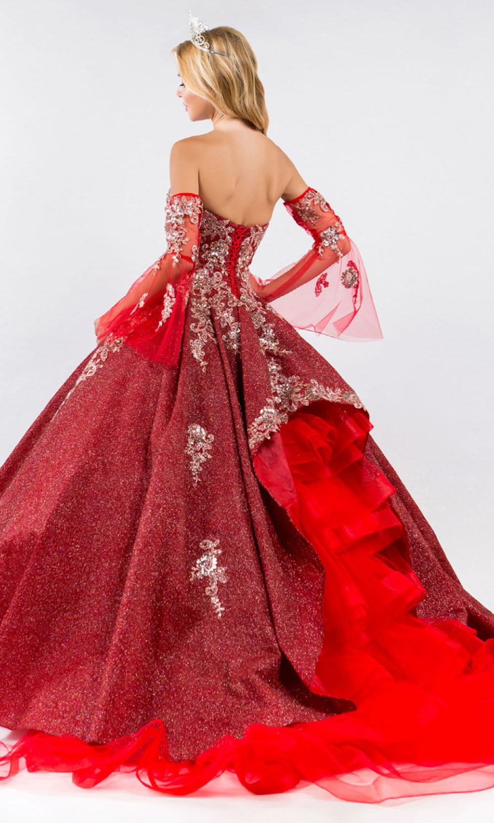 Elizabeth K GL1912 Burgundy