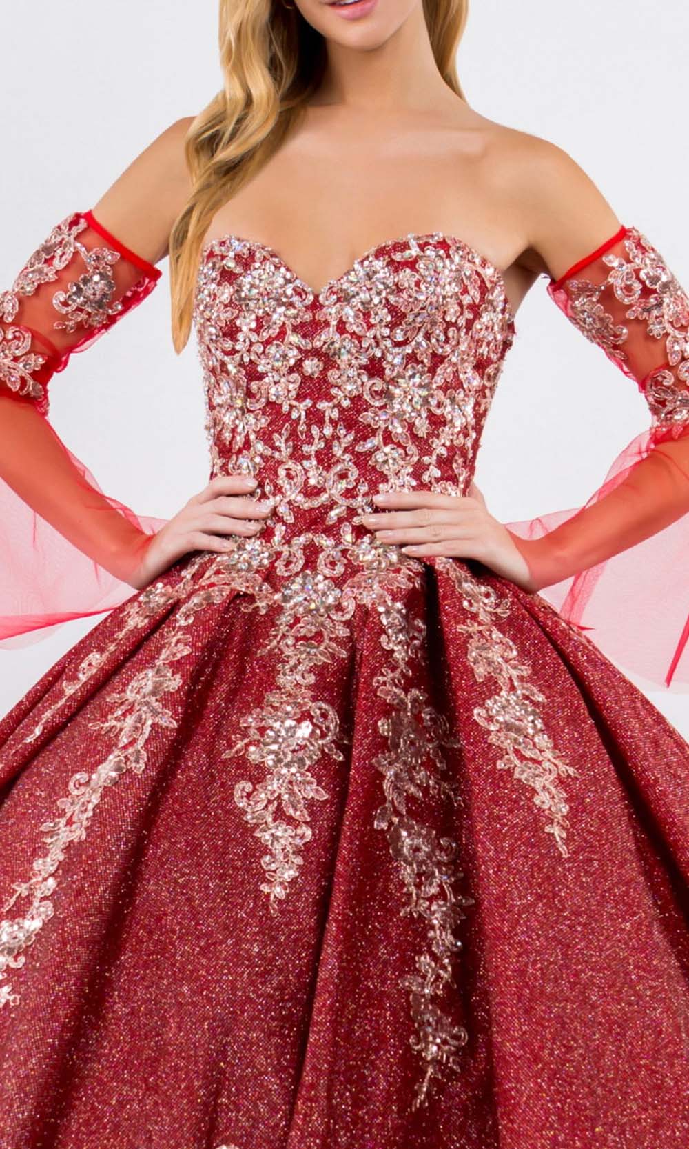 Elizabeth K GL1912 Burgundy