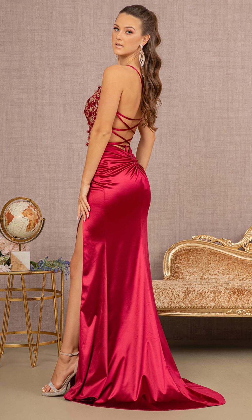 Elizabeth K GL3125 Burgundy