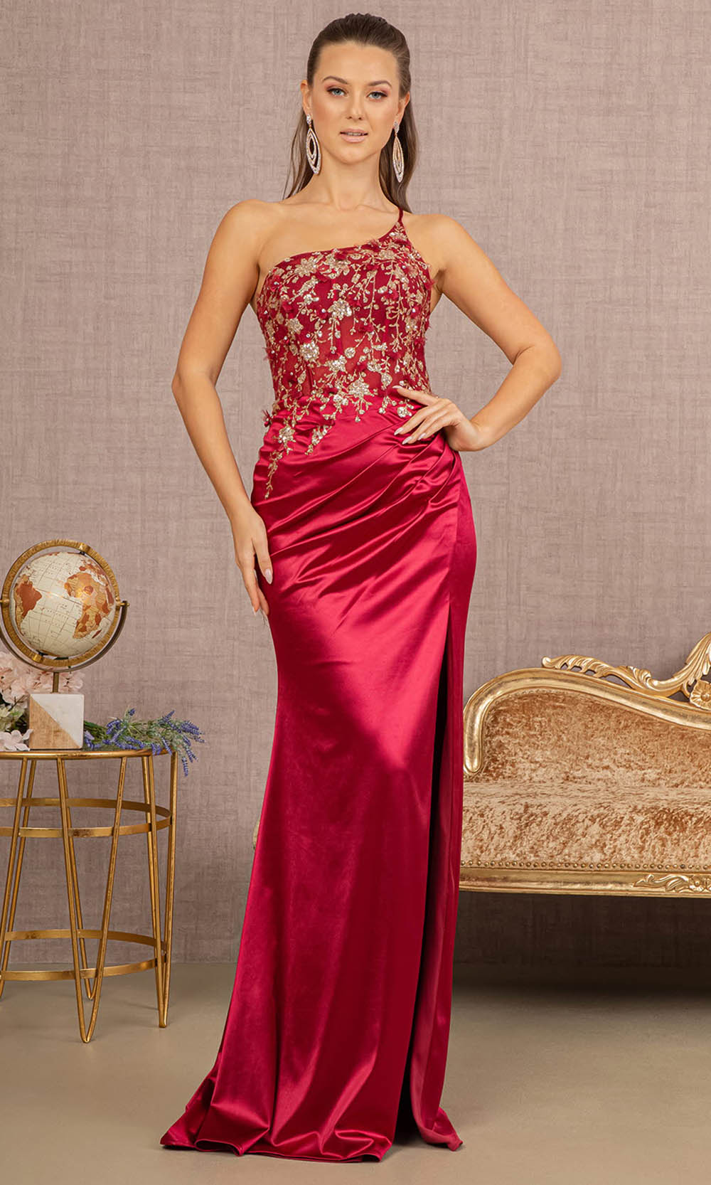 Elizabeth K GL3125 Burgundy