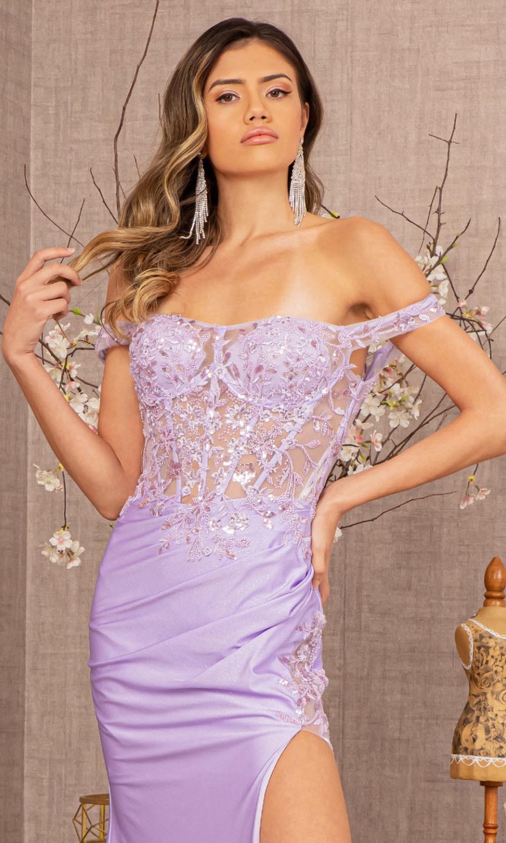 Elizabeth K GL3162 Purple