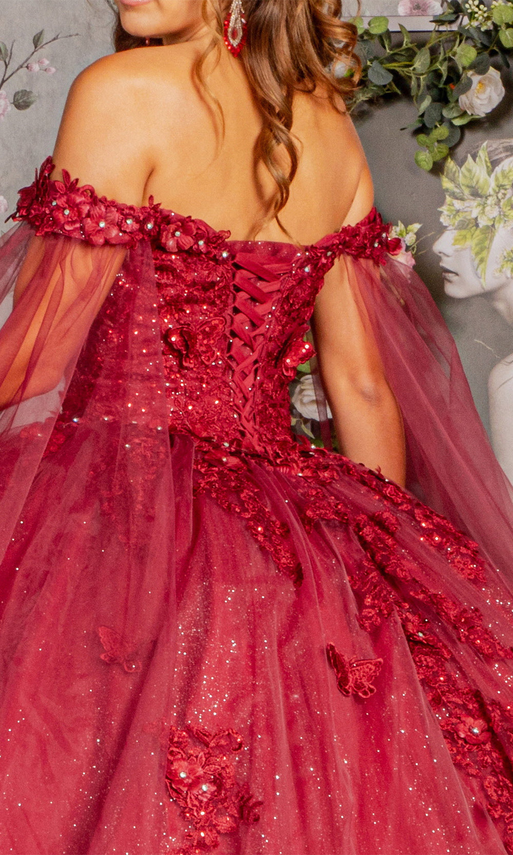 Elizabeth K GL3181 Burgundy