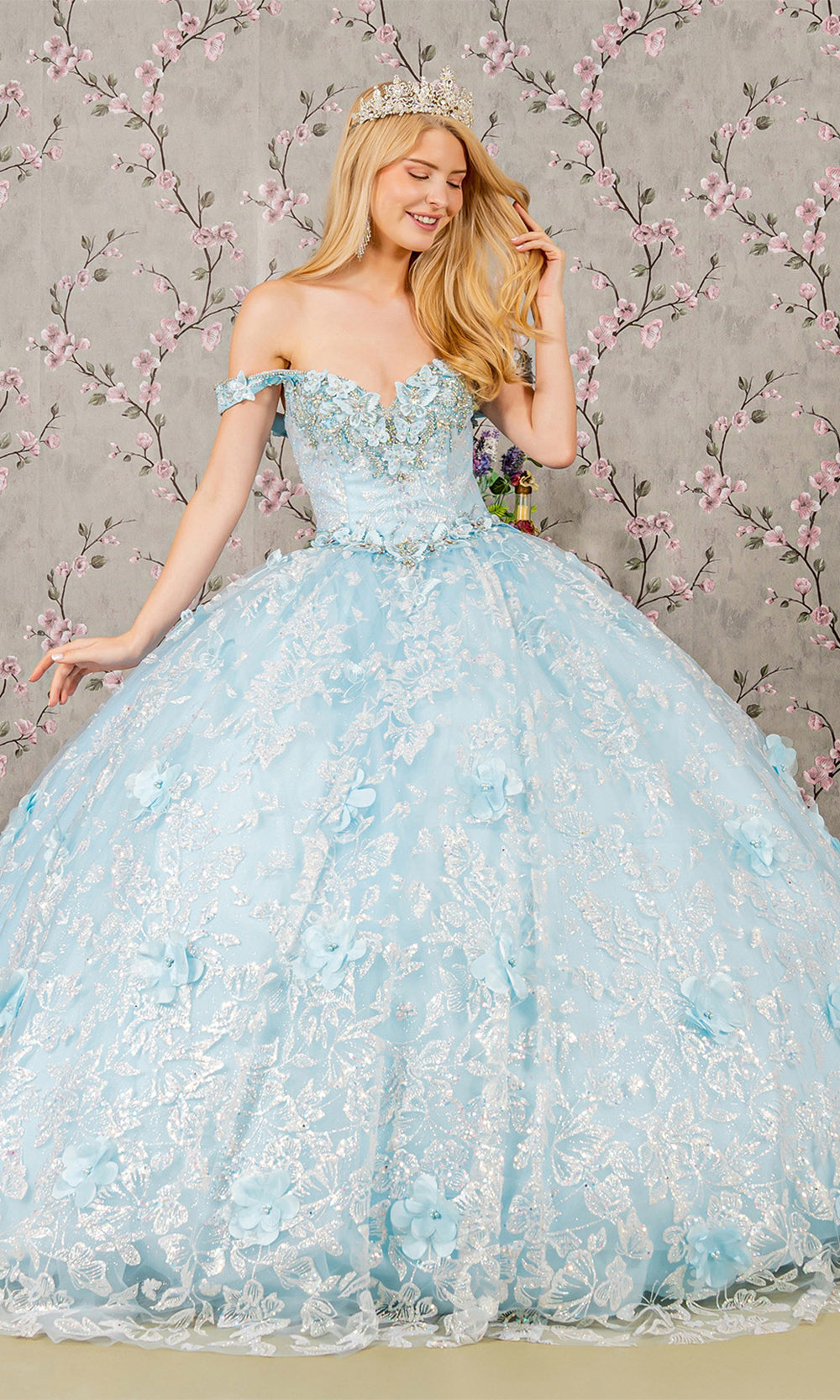 Elizabeth K GL3183 Baby Blue