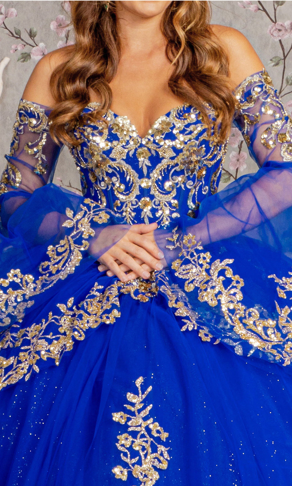 Elizabeth K GL3184 Royal Blue/Gold