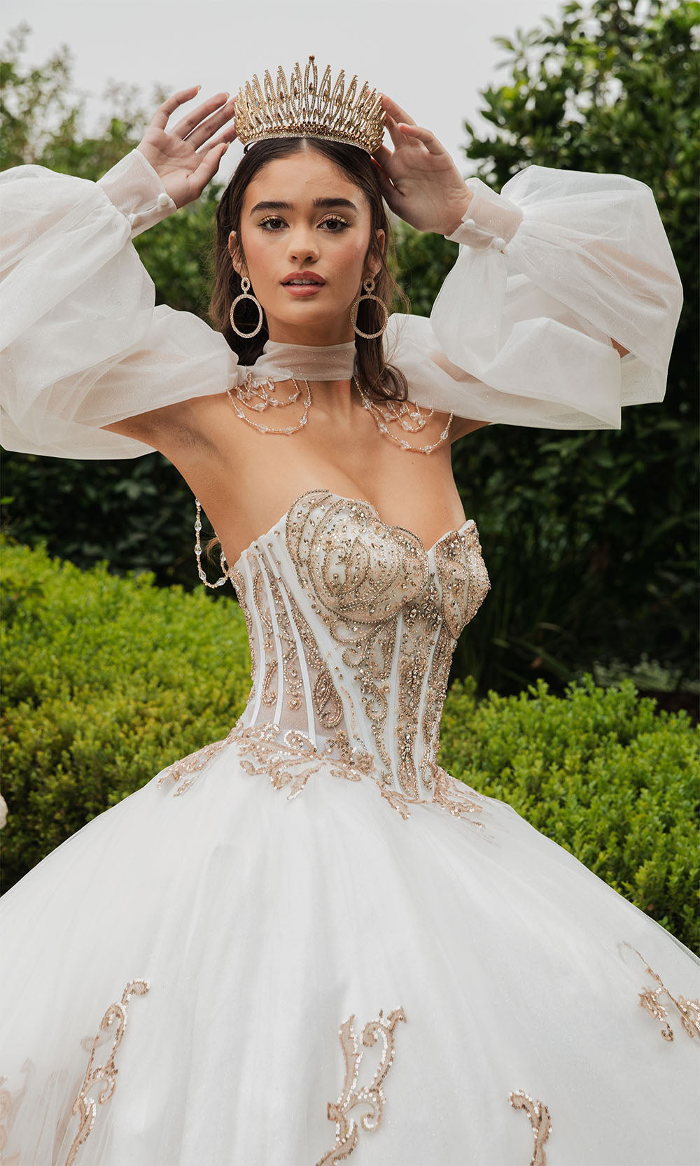 Elizabeth K GL3578 Ivory/Gold