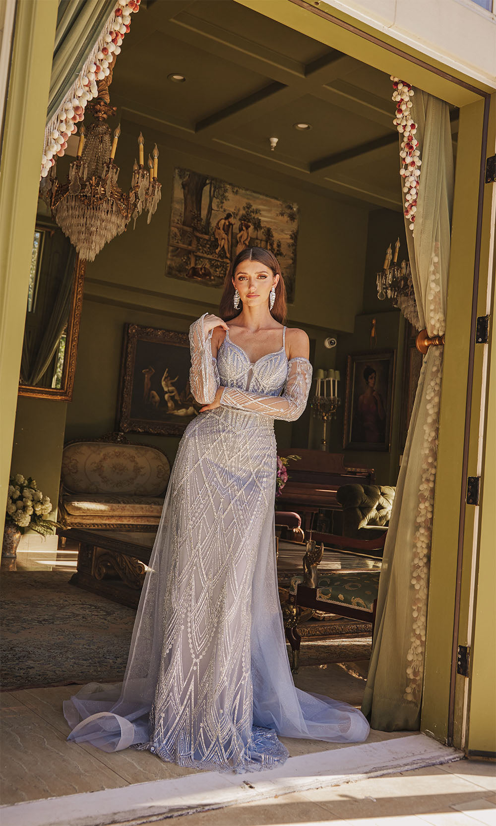 Elizabeth K GL3616 Smoky Blue