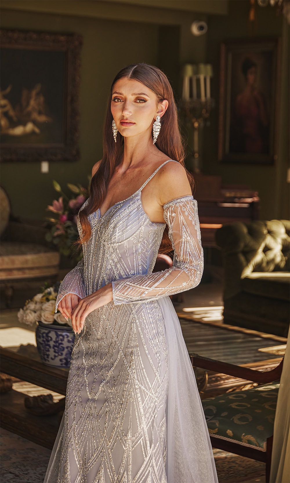 Elizabeth K GL3616 Smoky Blue