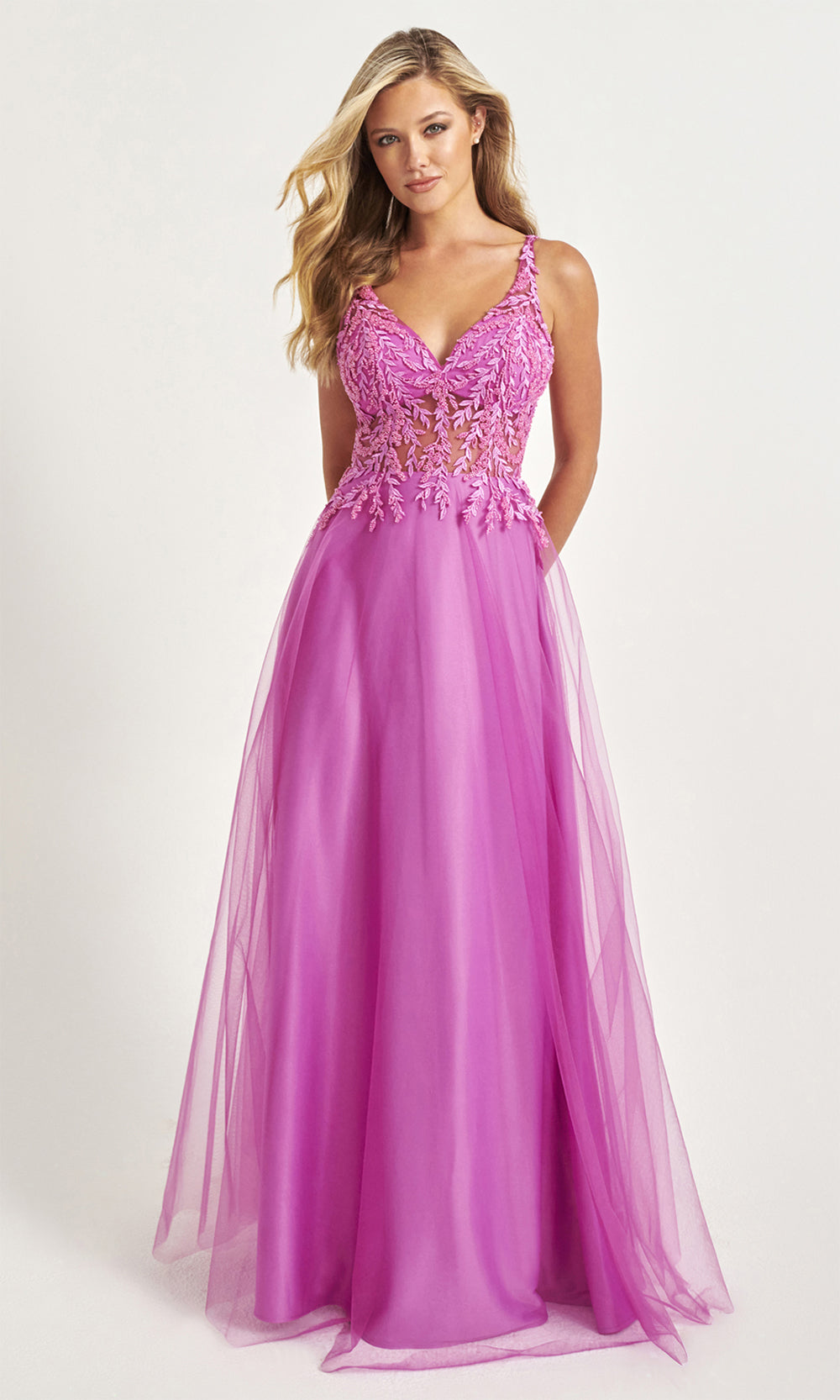 Faviana 11055 Fuchsia