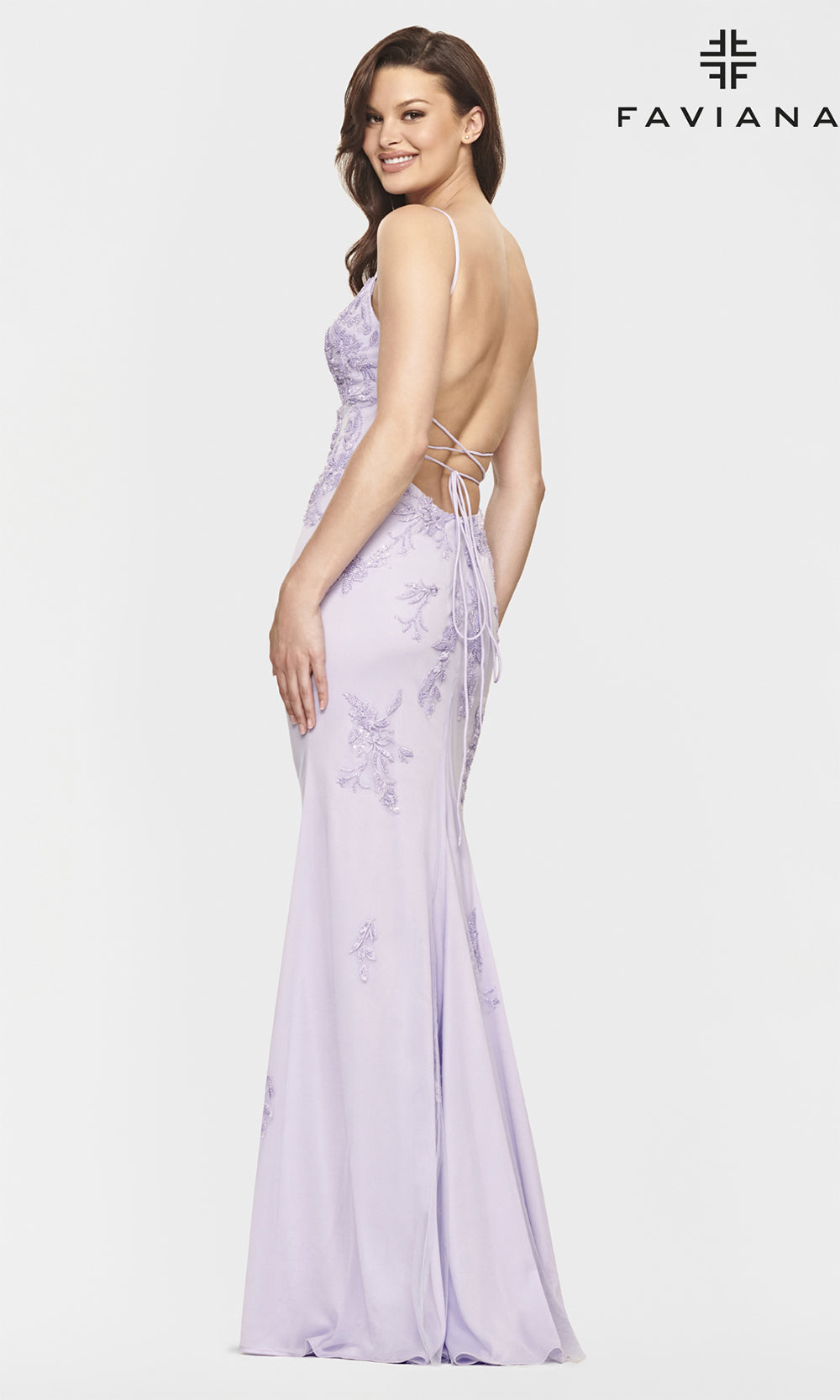 Faviana S10633 Lilac