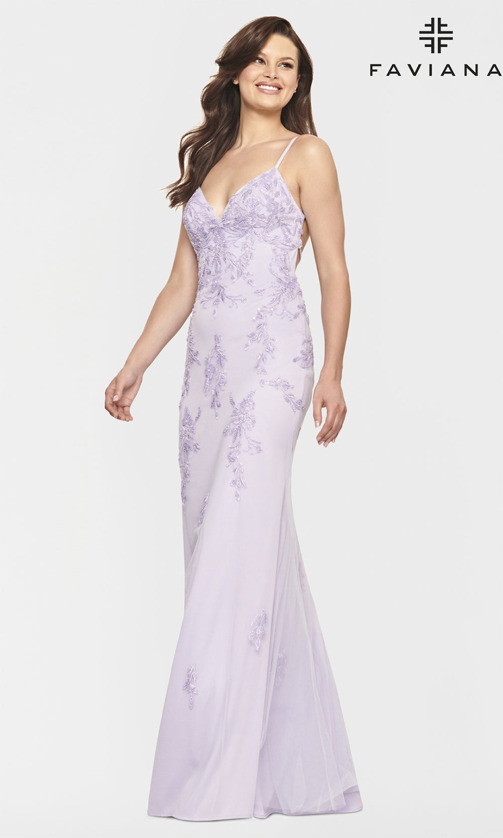 Faviana S10633 Lilac