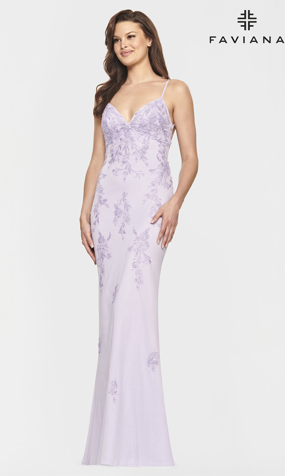 Faviana S10633 Lilac