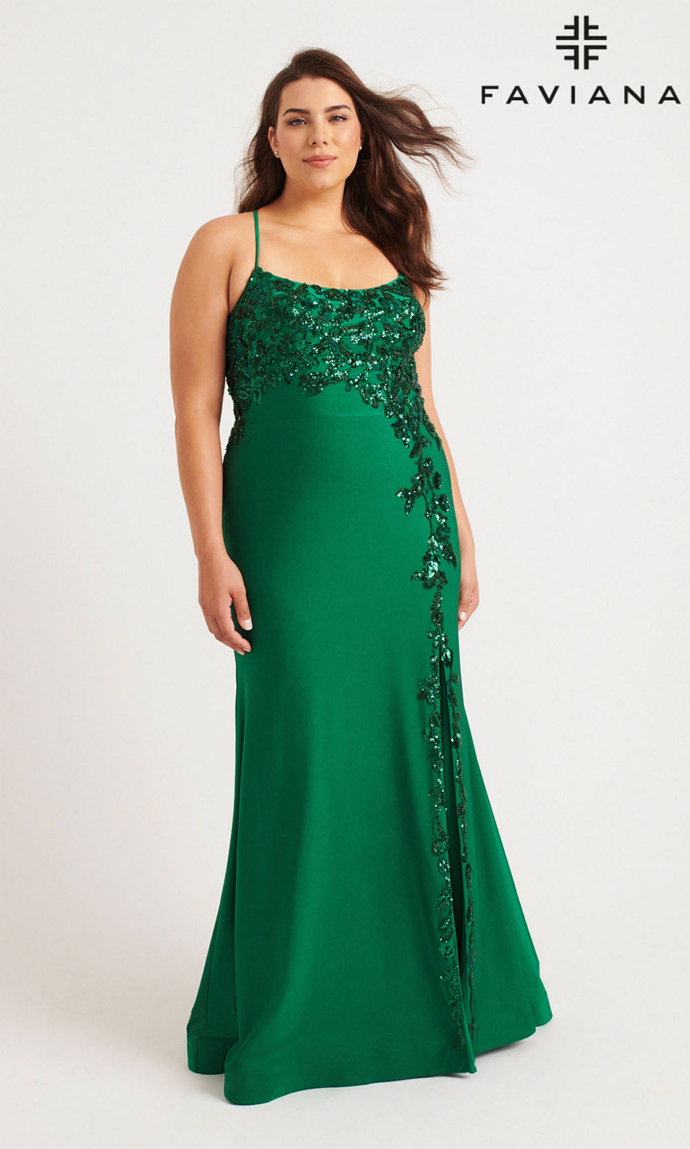 Faviana 9570 Dark Emerald