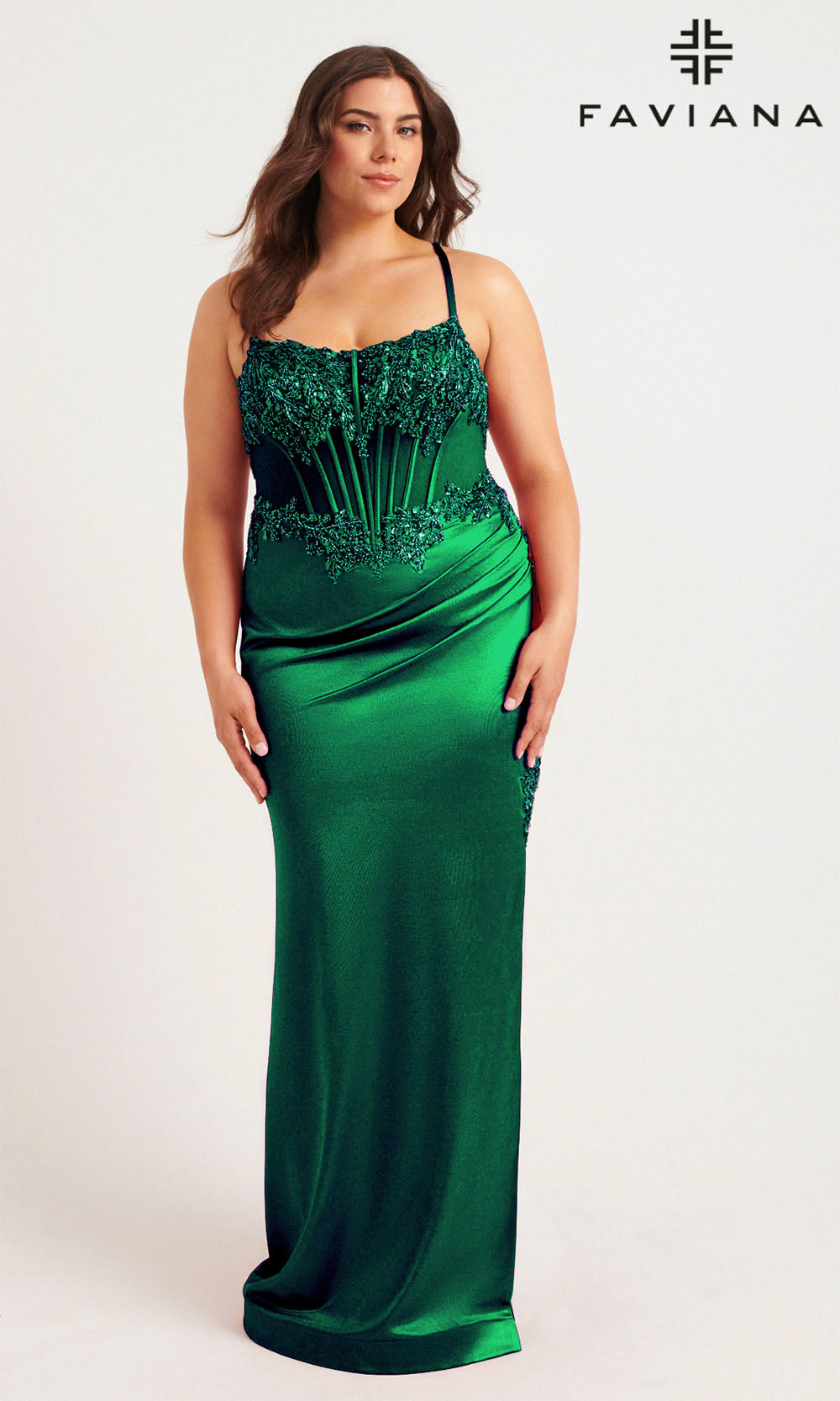 Faviana 9592 Dark Emerald