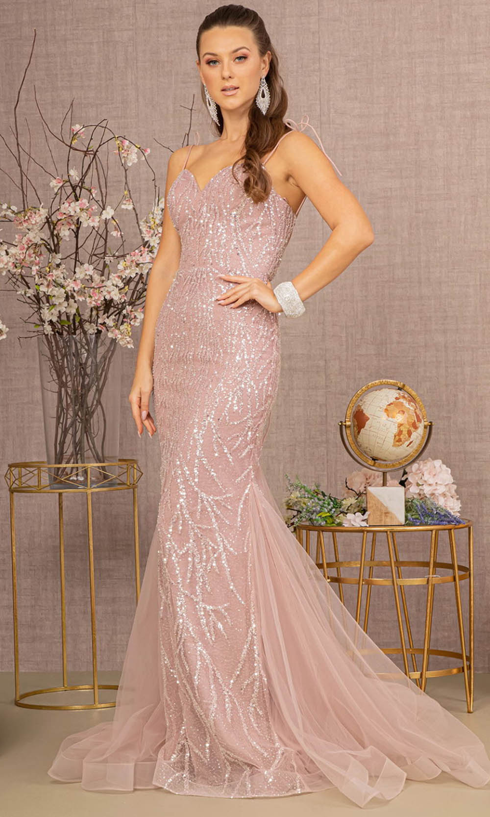 GLS by Gloria GL3121 Dusty Rose
