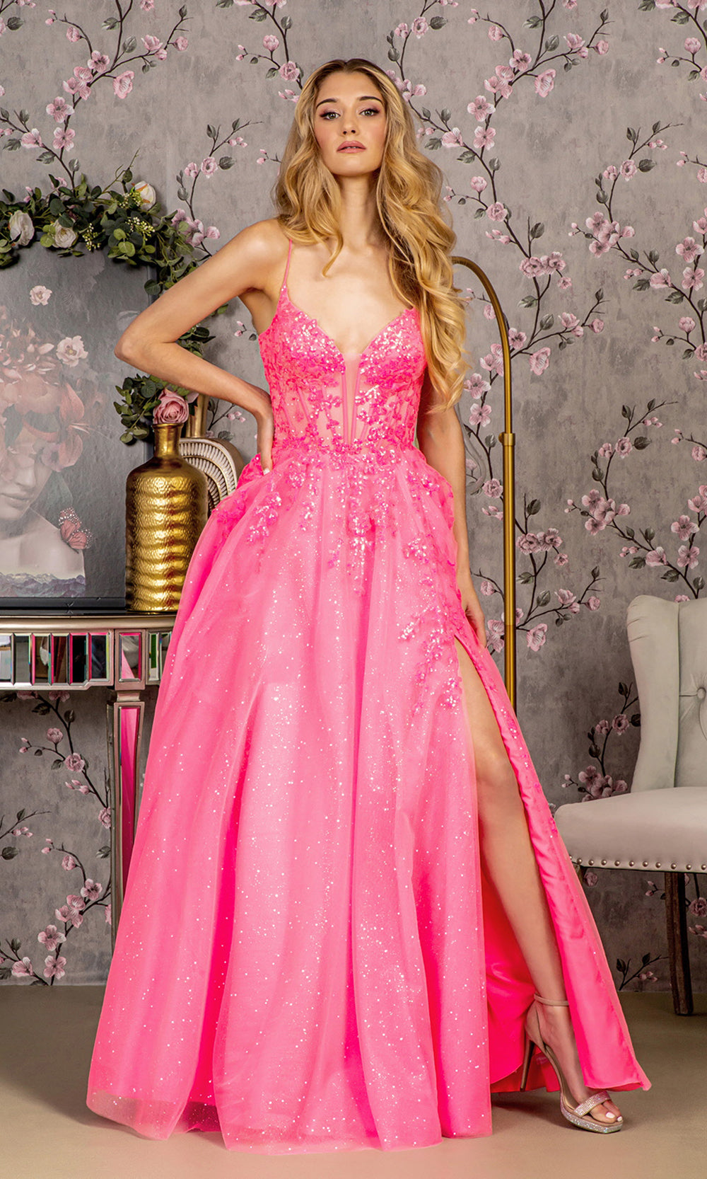 GLS by Gloria GL3218 Hot Pink