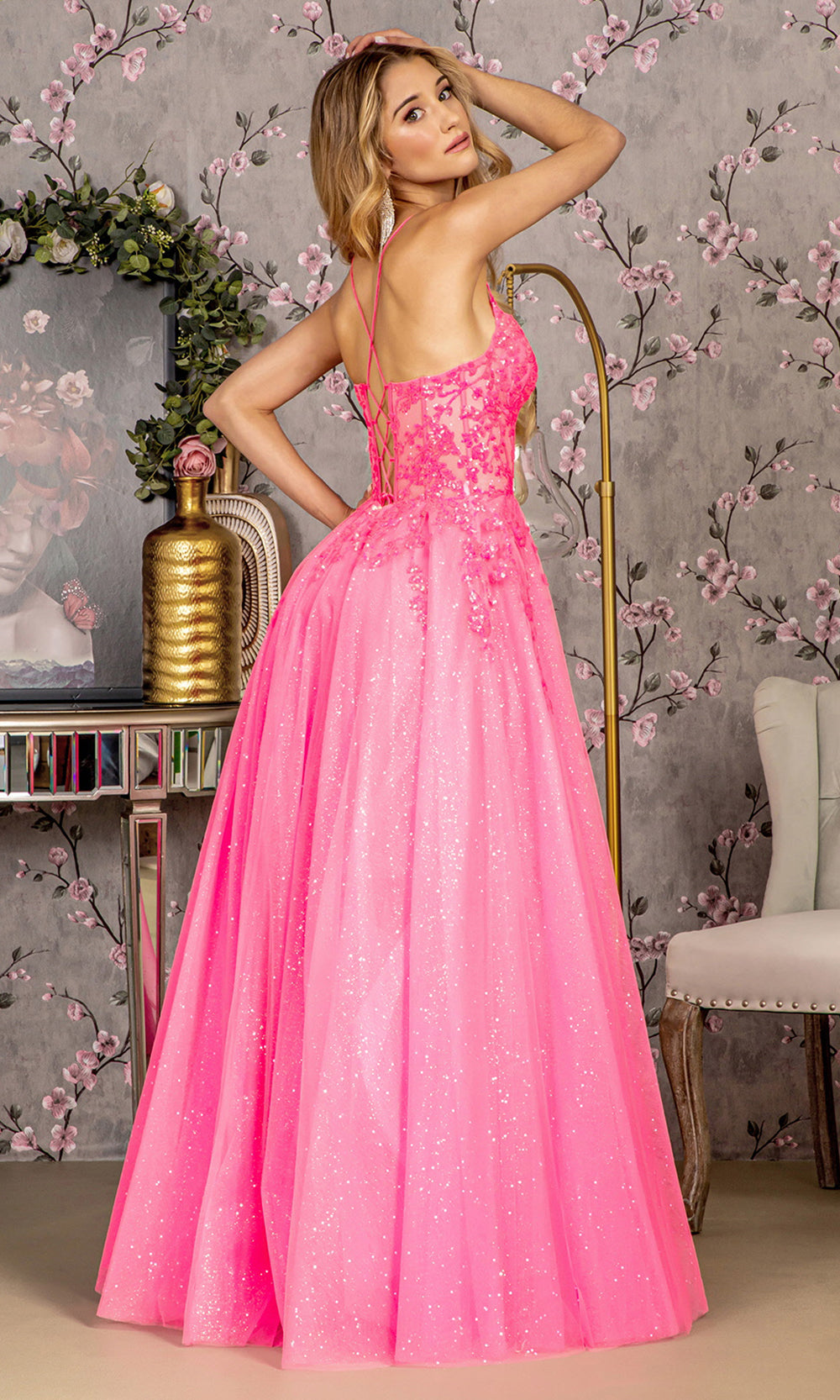 GLS by Gloria GL3218 Hot Pink