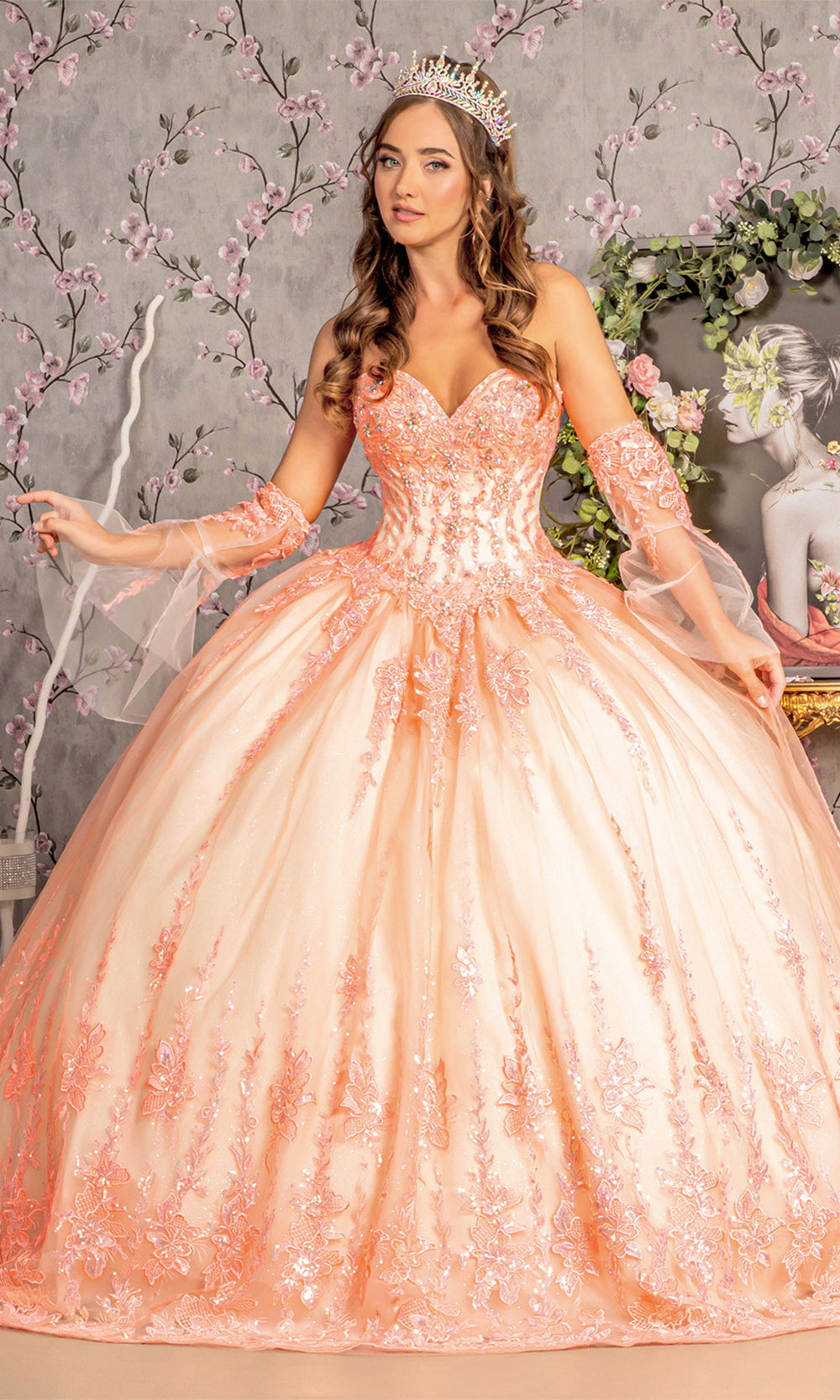 GLS by Gloria GL3235 Orange/Champagne