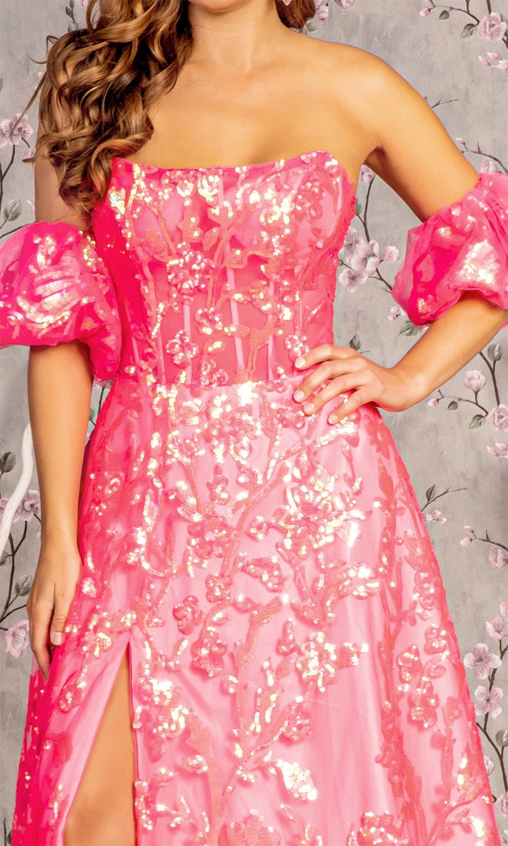 GLS by Gloria GL3311 Hot Pink