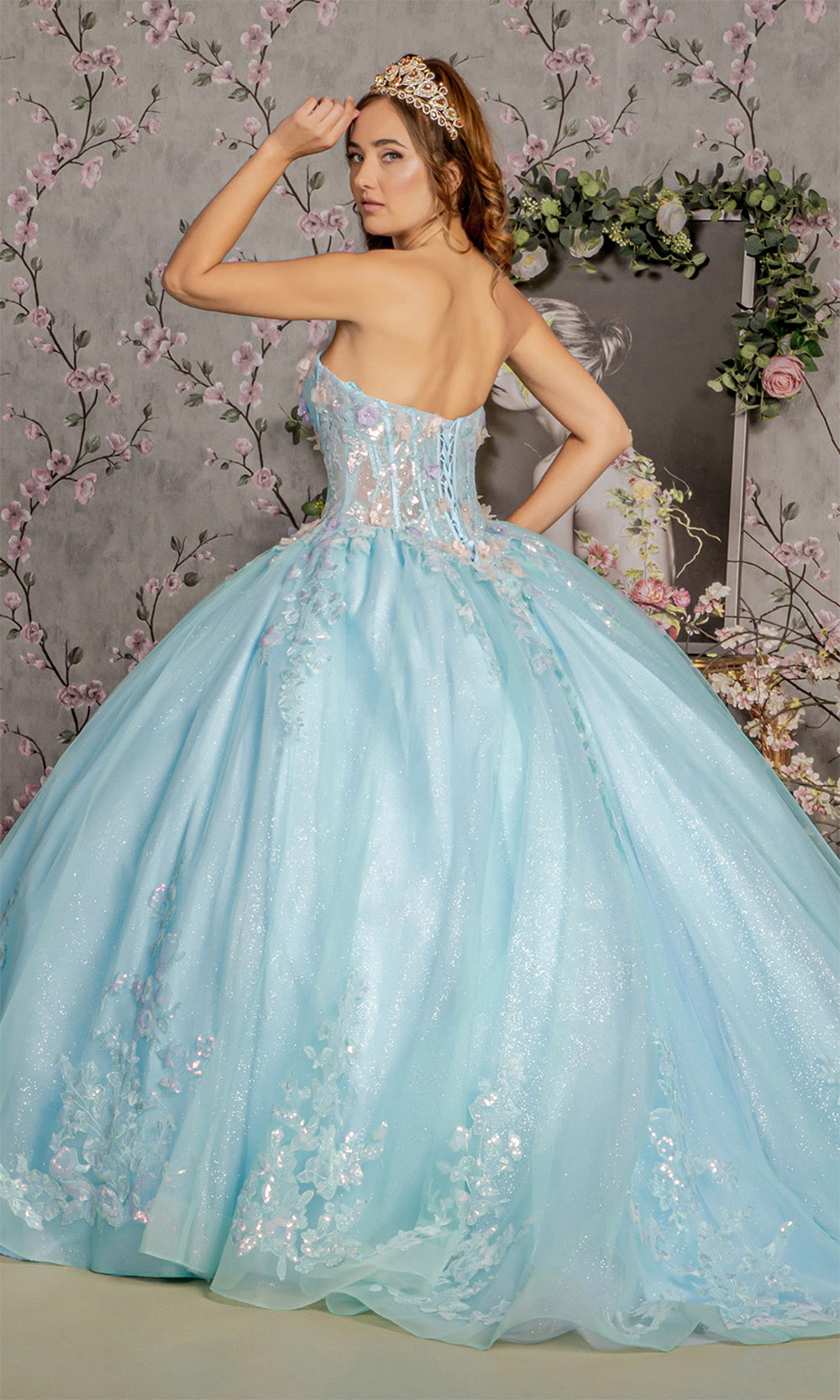 GLS by Gloria GL3332 Tiffany Blue