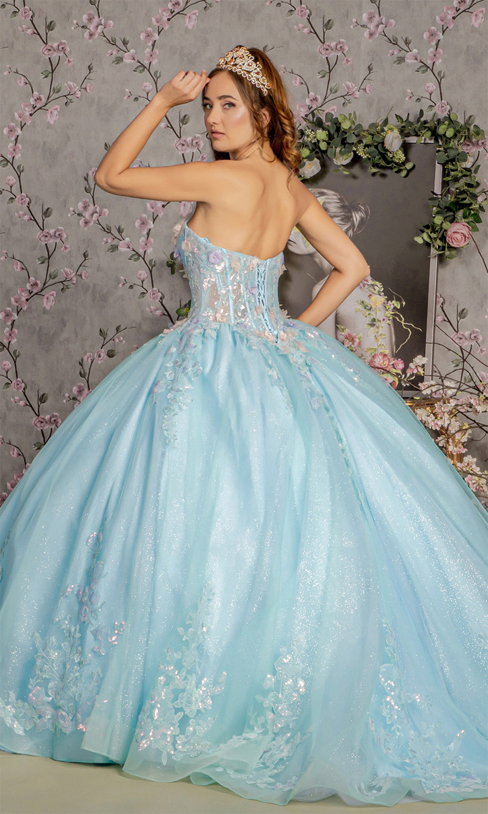 GLS by Gloria GL3332 Tiffany Blue