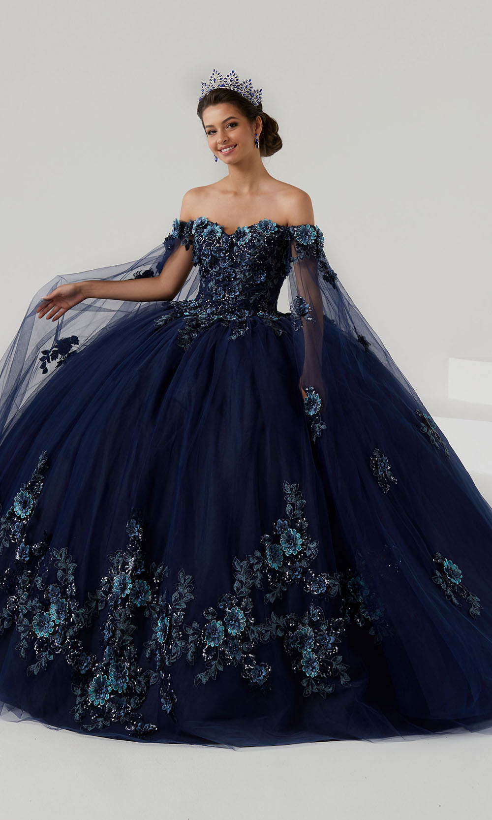 House of Wu 26008 Navy/Blue