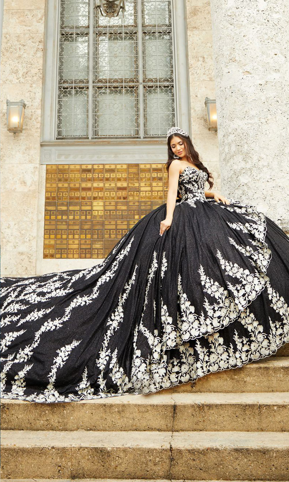 House of Wu 26020 Black/Silver