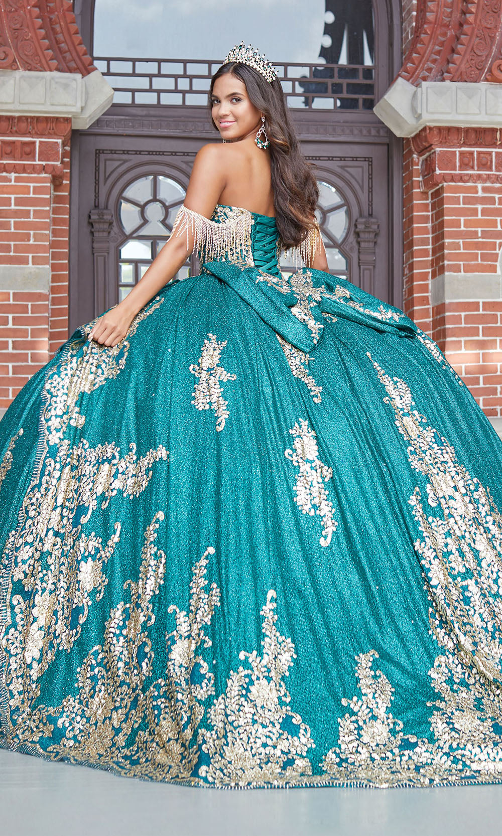 House of Wu 26053 Evergreen/Gold